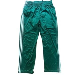 Active Joe retro dark green‎ lined side elastic waistband mens pants SIZE XL